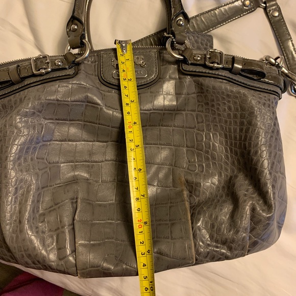 - Coach Grey leather purse - Picture 8 of 9